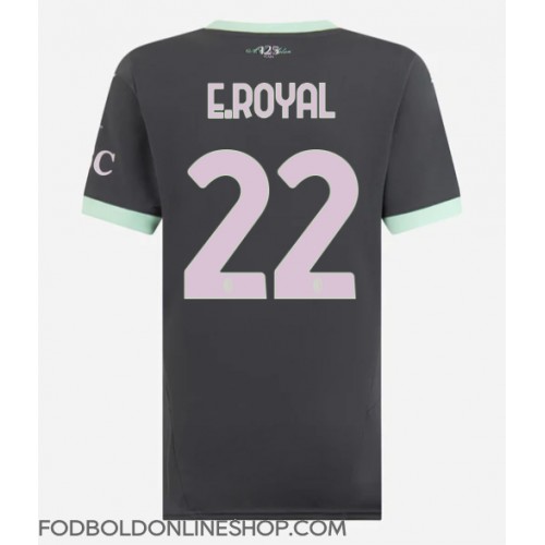 AC Milan Emerson Royal #22 Tredjetrøje Dame 2024-25 Kortærmet